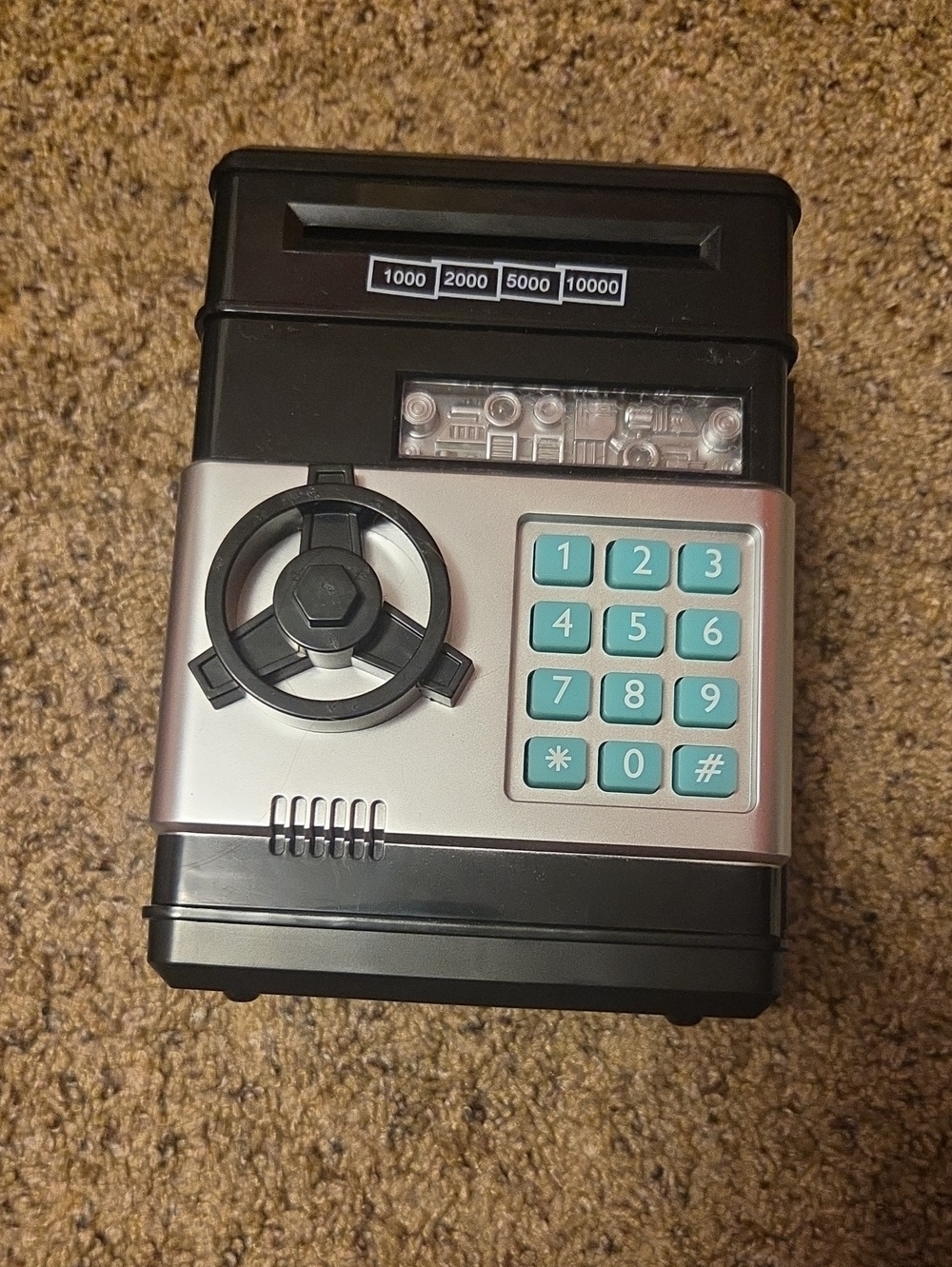 Portable Electronic Safe For Kids or Adults - Black